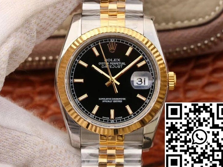 Factory AR Black 36mm Rolex 126233 Dial Datejust 0109